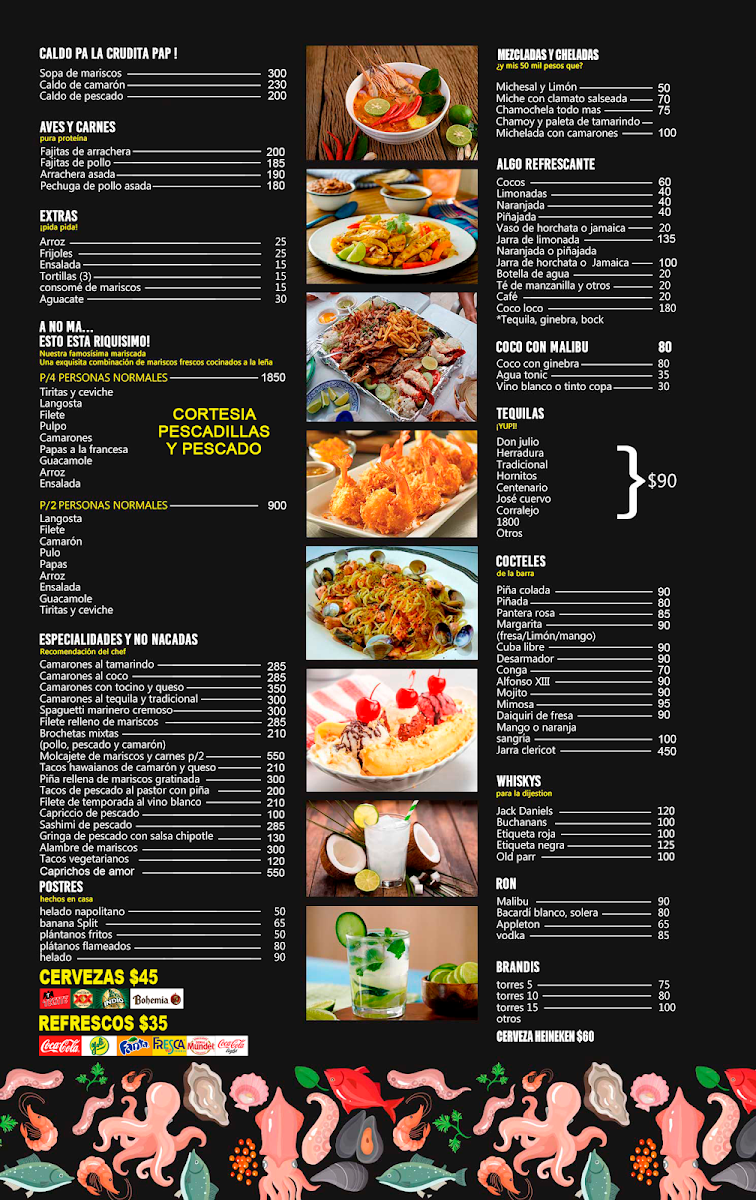 Restaurante 7 Mares Menu - Image 1